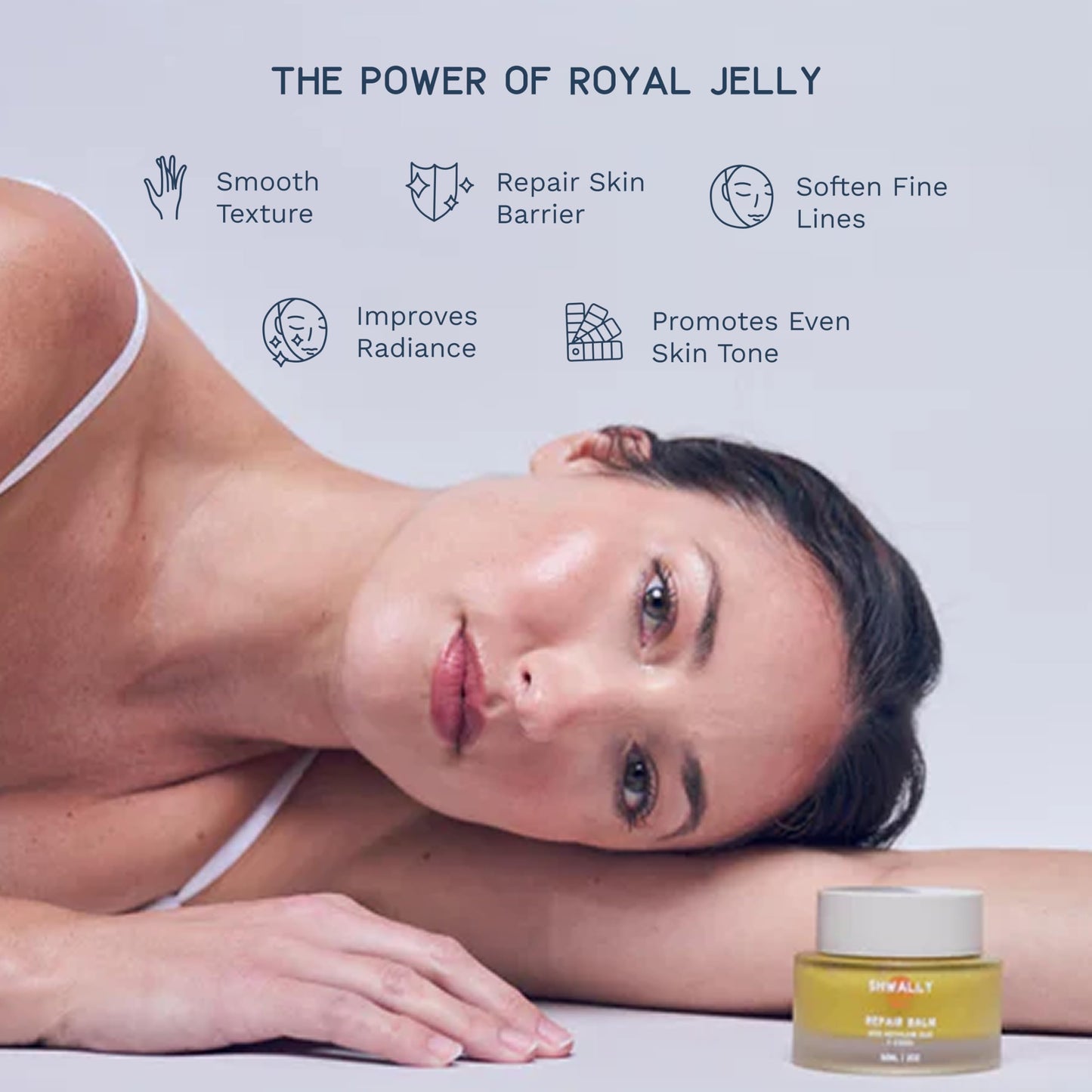 Shwally Tallow, Honey & Royal Jelly Non-Comedogenic Face Moisturizer - 100% Grass Fed Tallow with Squalane & Calendula - Rich in Vitamin A, K, D & E (Organic Vanilla + Frankincense)