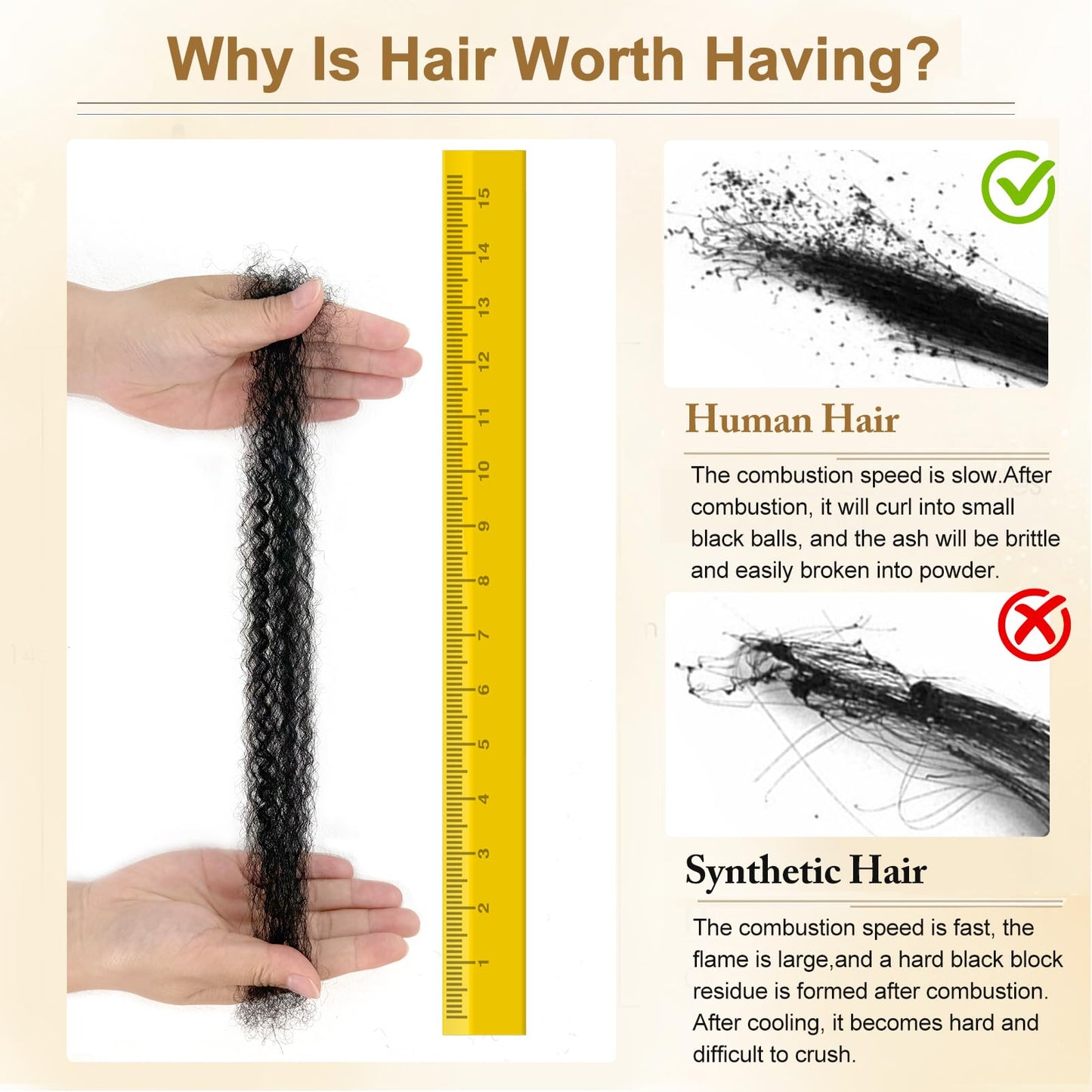 Afro Kinkys Bulk Human Hair For Braiding 10 Inch Afro Kinky-Curly Human Hair Bulk For Mini Twist Micro Locs Dreadlocks Extensions 1 Bundle (10Inchs,40g/pack)