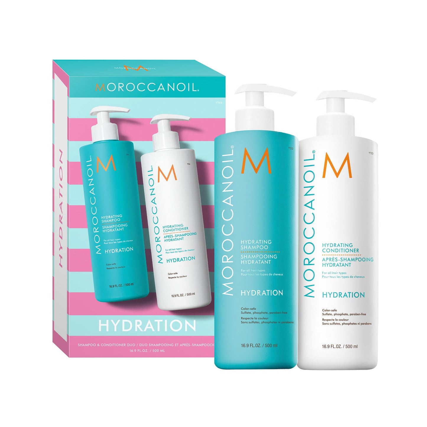 Moroccanoil Hydrating Shampoo & Conditioner Half-Liter Set