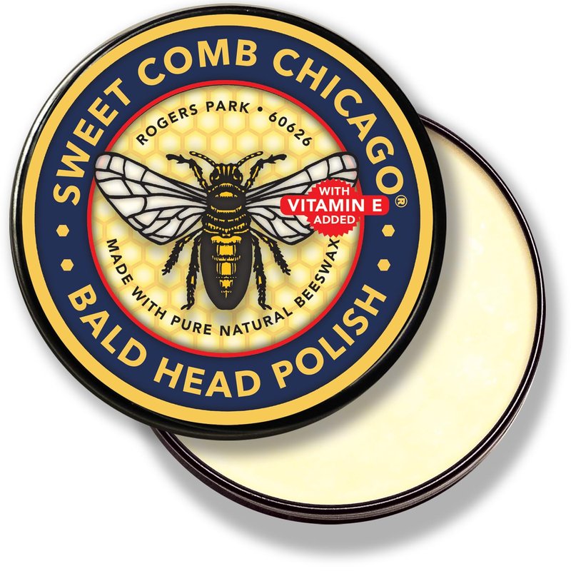 Bald Head Polish - Men's Waterproof Moisturizer for Bald Heads | 4 Oz - Perfect Gift for Father's Day & Holidays