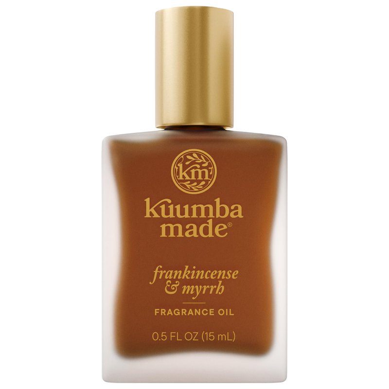 Kuumba Made Frankincense & Myrrh Fragrance Oil, Long-Lasting Scented Oil Perfume Roller, Vegan, Alcohol-Free, 0.5 Fl Oz Fl Oz