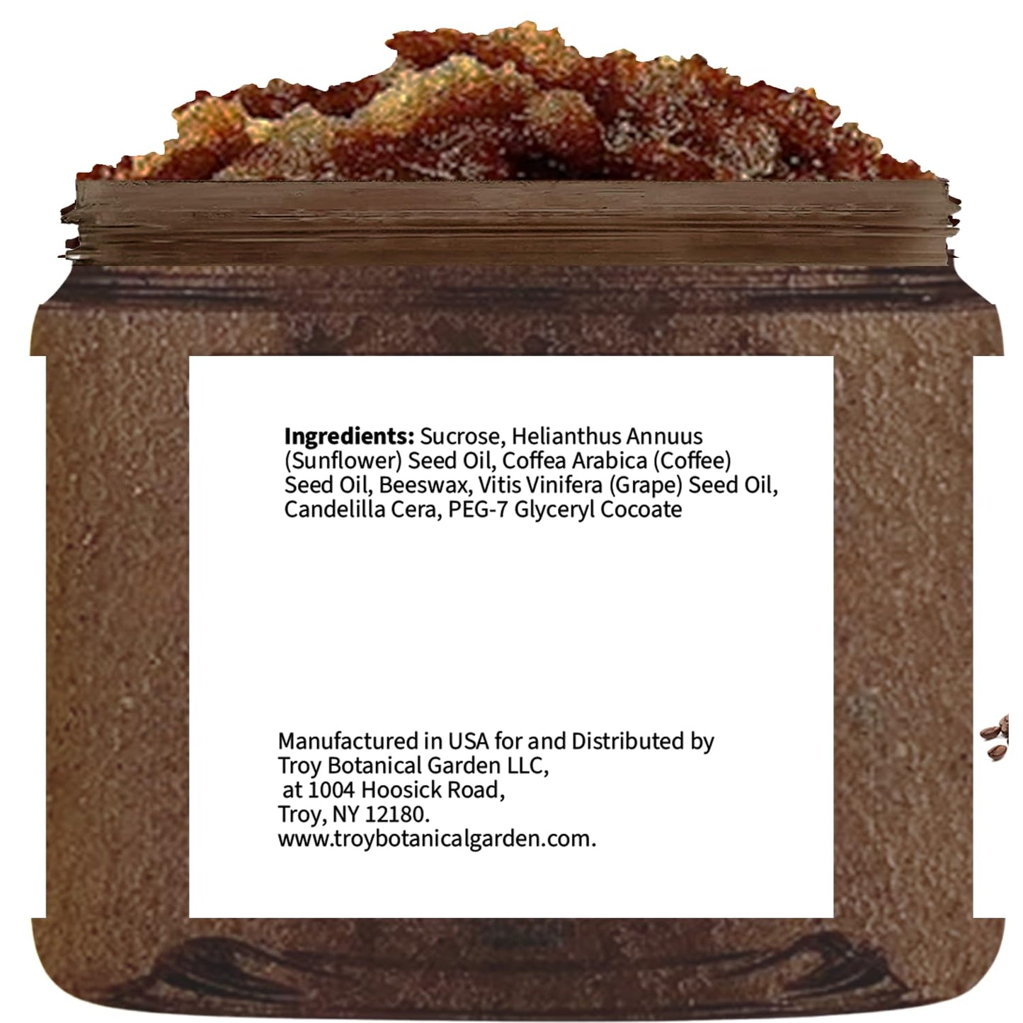 Brown Sugar & Arabica Coffee Body Scrub – Natural Exfoliating Scrub for Smooth, Glowing Skin, Hydrating & Cellulite-Reducing, Paraben-Free, Spa-Quality