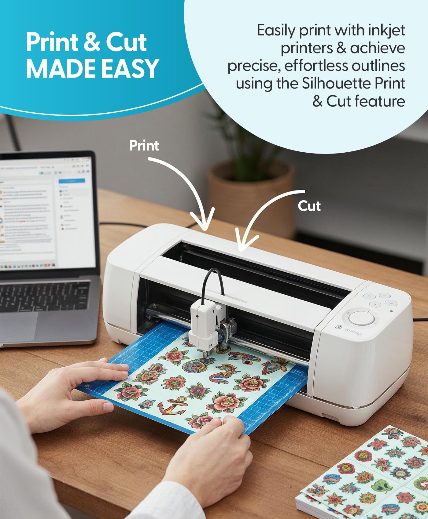 Silhouette Media-Tattoo Temporary Tattoo Paper