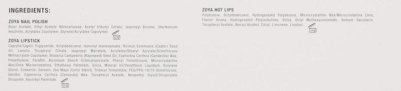 Zoya Nail Polish Set - Long-Lasting, Chip-Resistant Formula | 4 Vibrant Shades