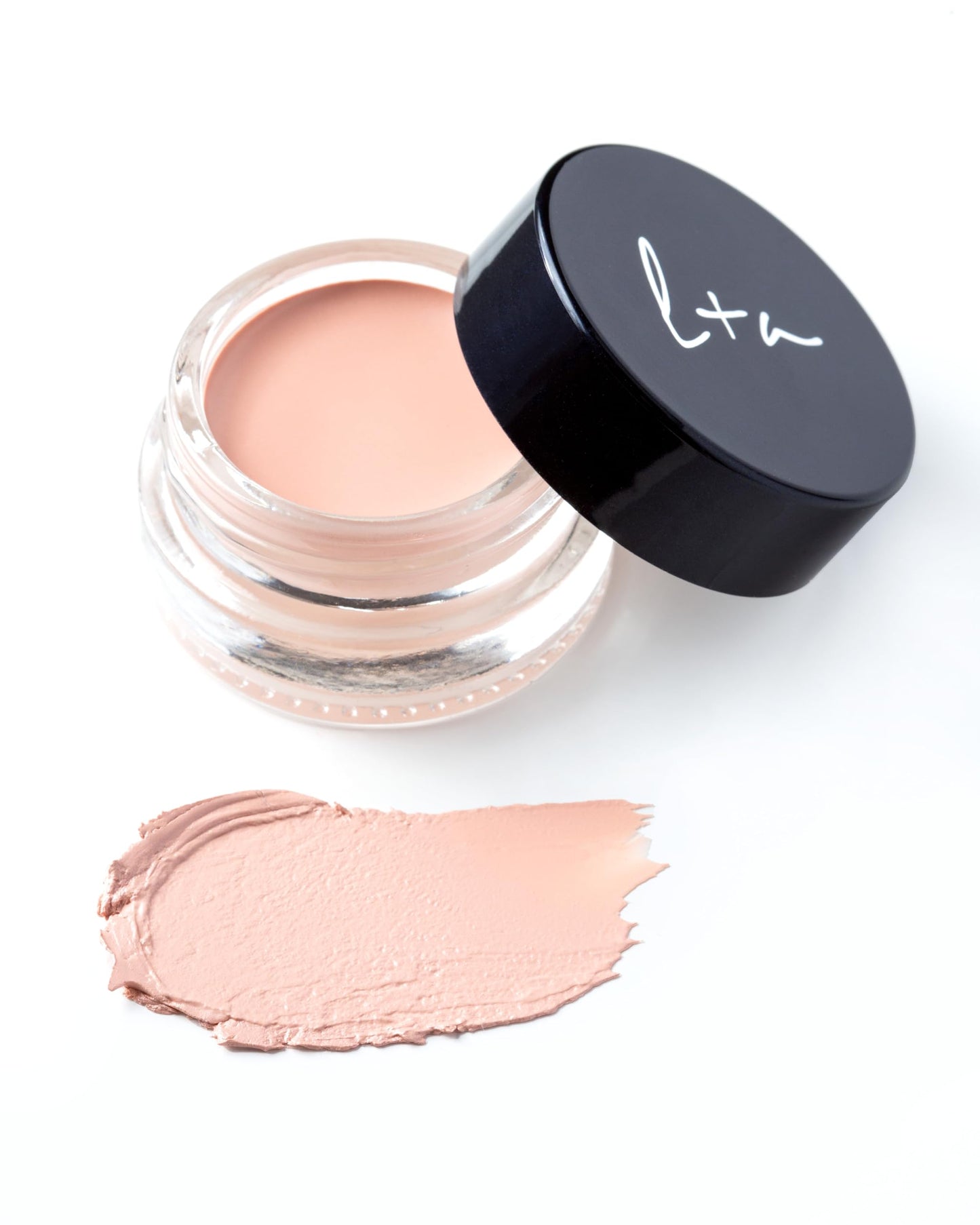 Lune+Aster Undereye Corrector - Creamy Balm for Dark Circles to Brighten, Smooth, and Hydrate | Formulated with Hyaluronic Acid, Vitamins C + E | Sponge, Brush & Fingertip-Friendly | Made in USA
