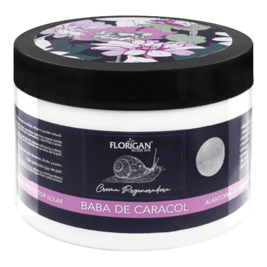 Florigan Baba de Caracol Regenerating Cream with Allantoin, Collagen and Elastin, 350g