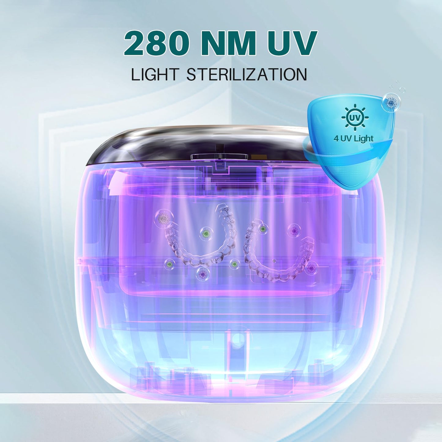 Voraiya Dental Ultrasonic Retainer Cleaner Machine