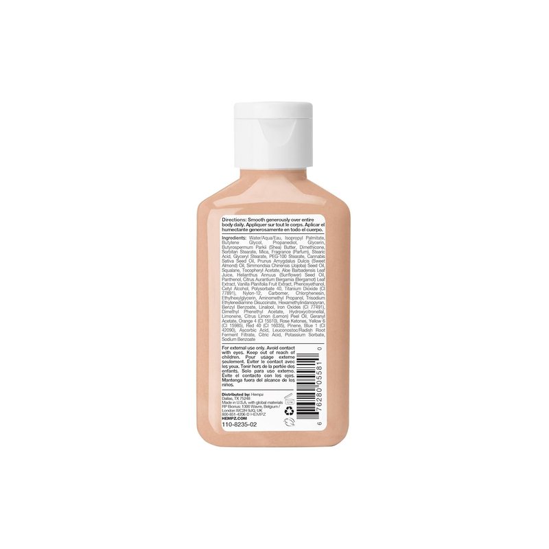 Hempz Mini Glow Getter Herbal Body Moisturizer - Hydrating 2.25 oz | Nourishing Skin Care