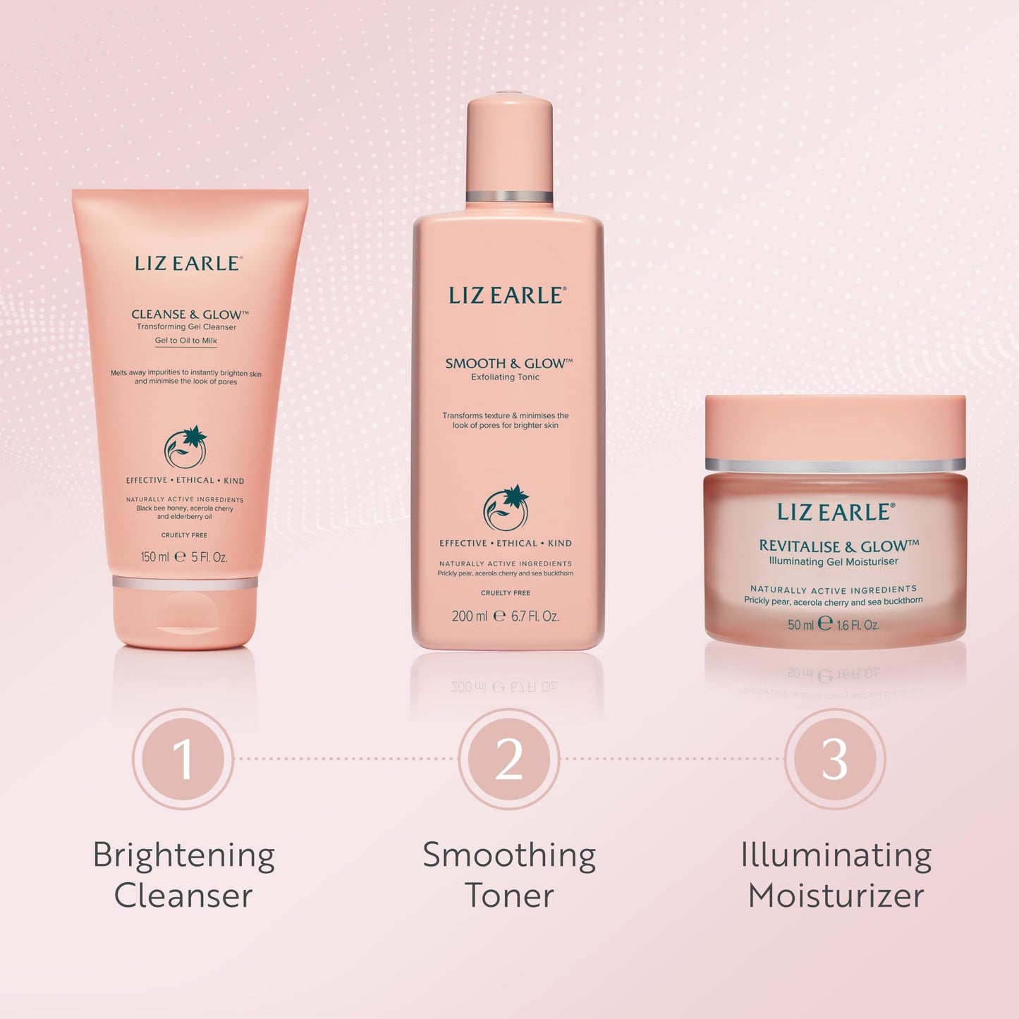 Liz Earle Smooth & Glow Tonic - Gentle Face Toner for Sensitive Skin, Dark Spot Corrector & Pore Minimizer - Enriched with Antioxidant-Rich Botanicals to Reveal Ultra-Smooth, Glowing Skin (200ml)