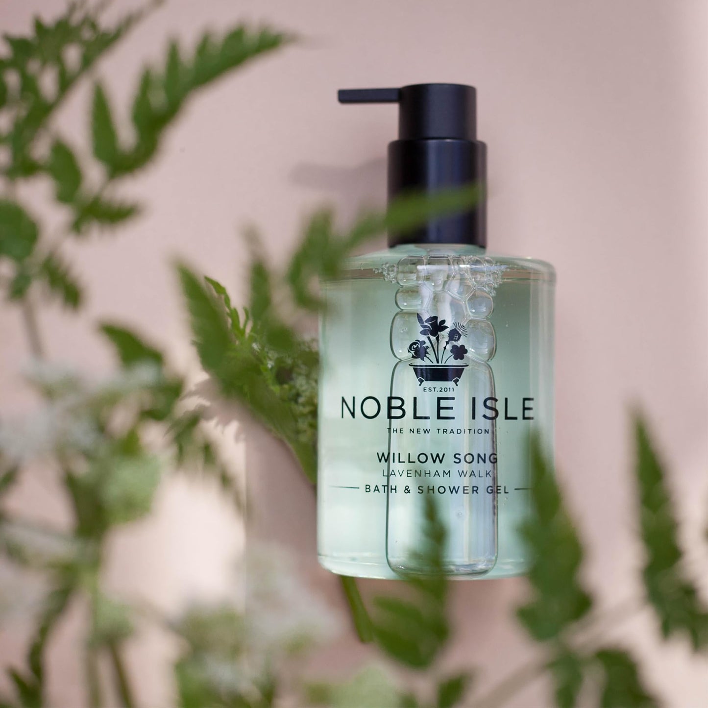 Noble Isle Willow Song Bath & Shower Gel | Luxury Body Wash for Women with Fine British Fragrance Oils | Vegan Body Wash & Paraben Free Body Wash (8.45 oz)