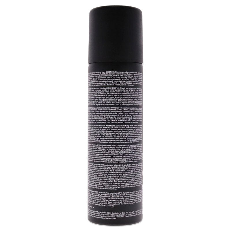 SexyHair Style Blow It Up Volumizing Gel Foam, 5 Oz | Up to 50% More Volume | Adds Shine