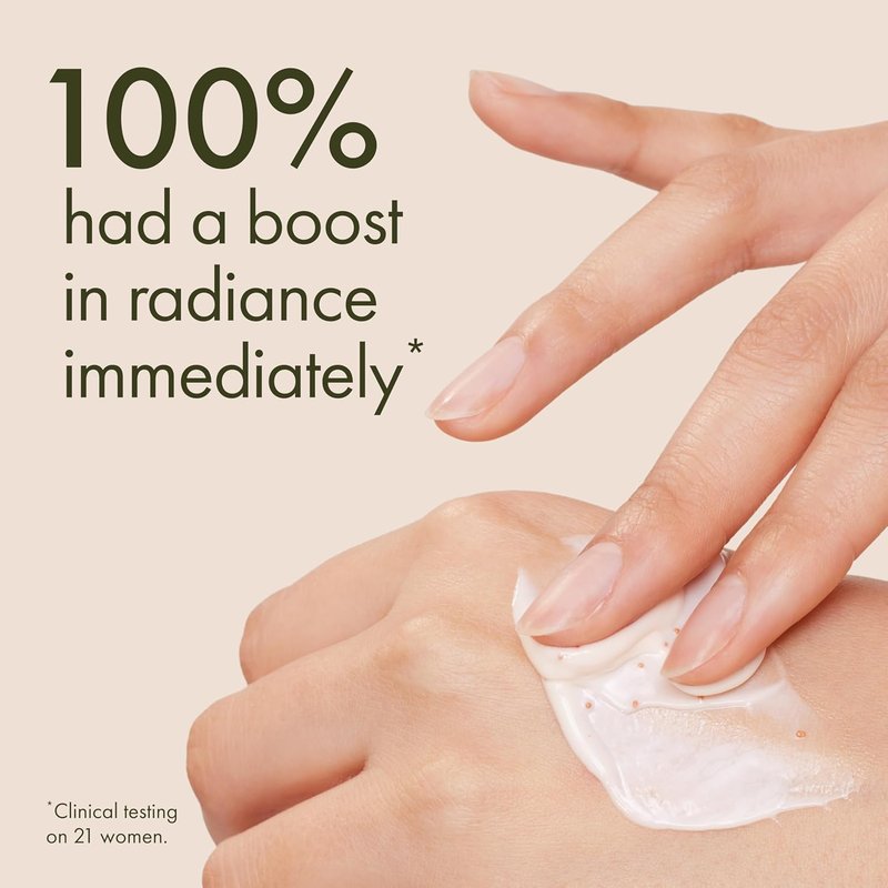 Glow-Boosting Face Mask - Visibly Brightens Skin with Vitamin C & Caffeine | 2.5 Fl Oz