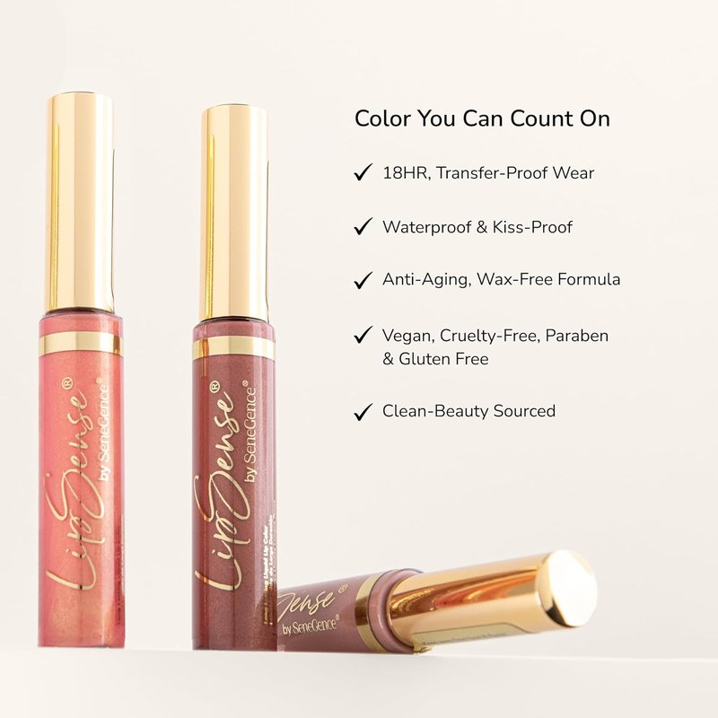 LipSense Long-Lasting Liquid Lipstick - Waterproof, Transfer-Proof, Vegan Formula | 18-Hour Wear, Multiple Shades Available