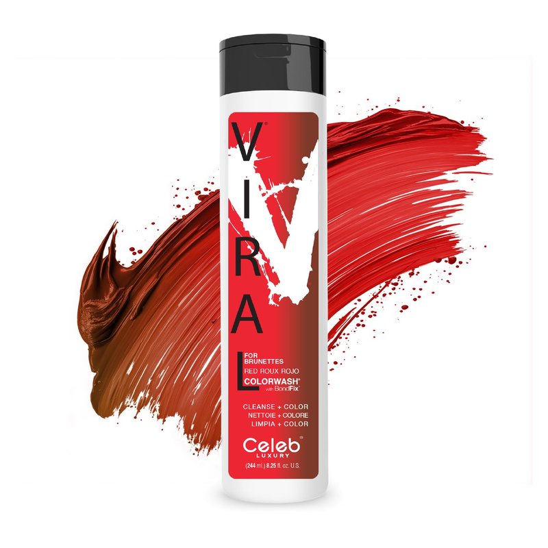 Color Depositing Shampoo - Vegan Hair Dye for Color Refreshing & Bond Rebuilding | Celeb Luxury