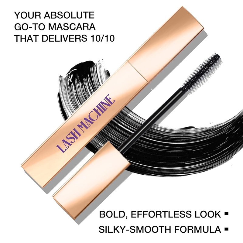 Lengthening Mascara | Clump & Flake Free, Long-Lasting Volume - Lightweight Formula, Smooth Application - 0.34 fl. oz.
