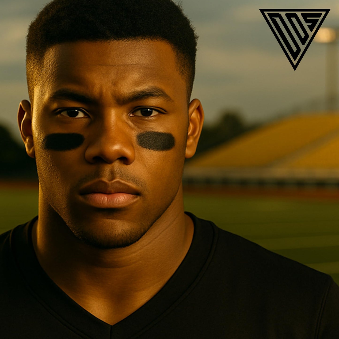 Eye Black by DRIP Over Skill, Made with Natural Ingredients, Dermotologist-Tested, Skin-Safe Sports Face Paint Stick, Repels Sweat, Anti-Glare, Clean Eye Black Baseball, Football, Softball, Lacrosse