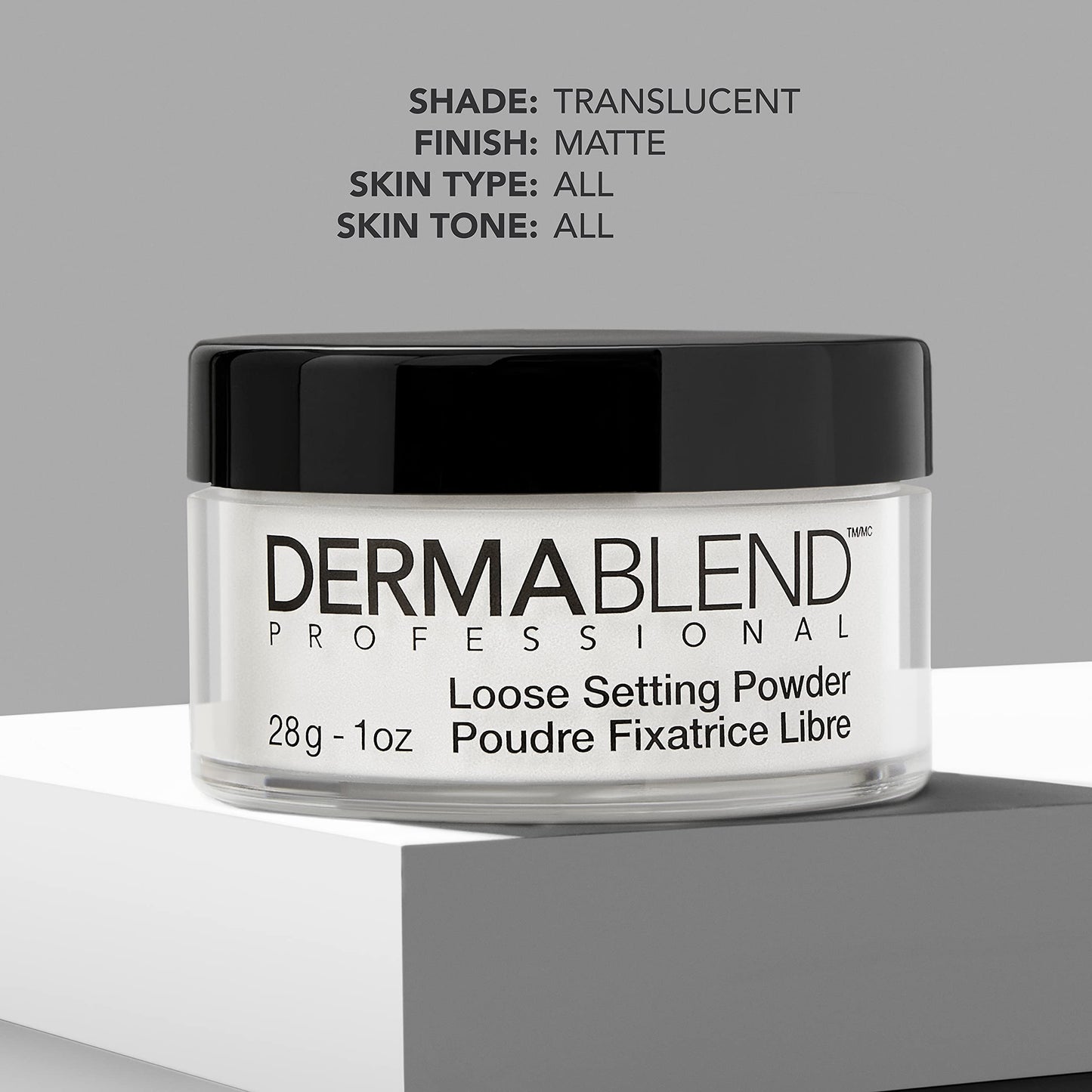 Dermablend Loose Setting Powder, Translucent, 1 oz