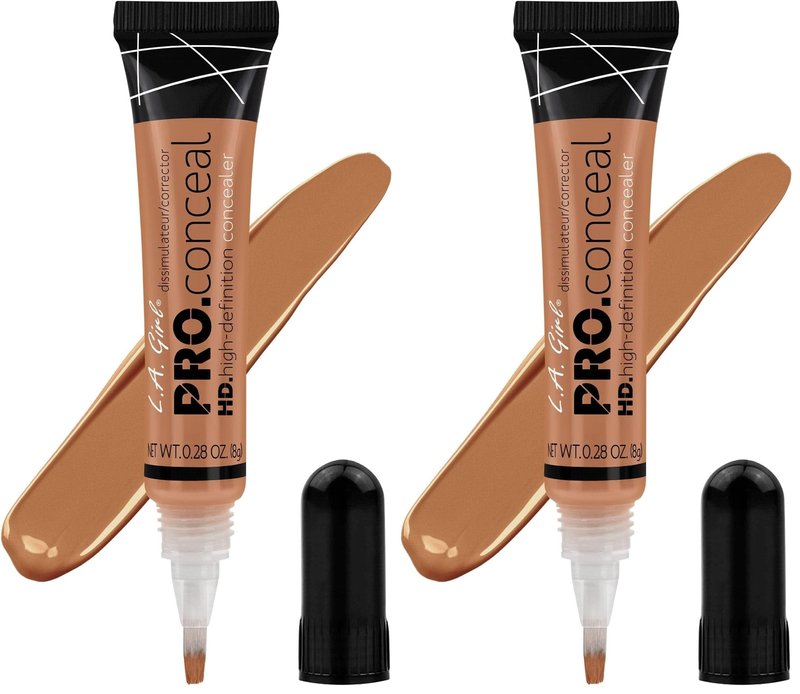 L.A. Girl HD Pro.Conceal, Almond GC979 (Pack of 2)