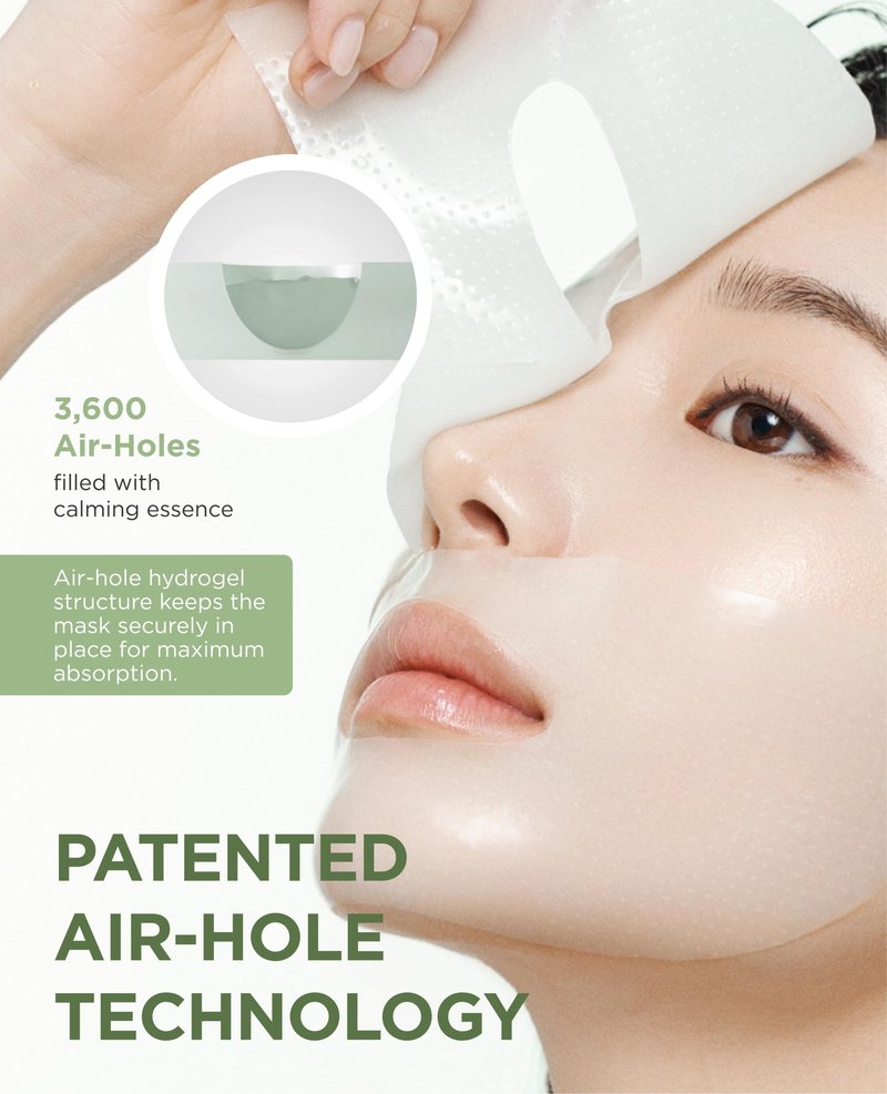 AROCELL Cica Hydrogel PDRN Mask with Panthenol & Centella Asiatica, Cooling Hydrogel Face Mask for Soothing Calming Hydrating Moisturizing Sensitive Skin Korean Skincare, 25gx7ea