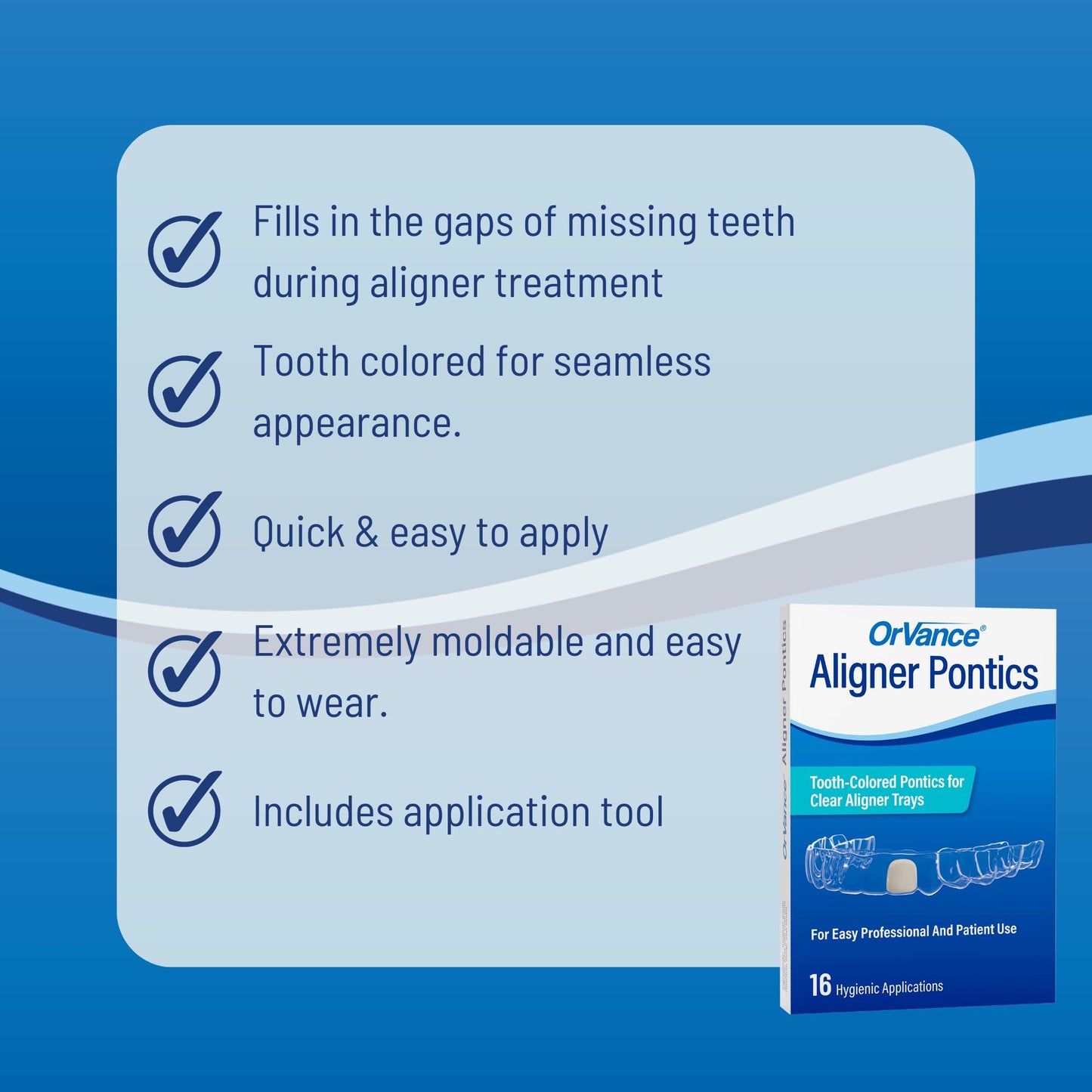 OrVance Retainer Cleaner Tablets (28 Count) & OrVance Pontics (16 Count)