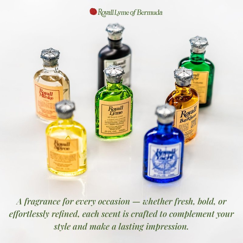 ROYALL MODERN COLLECTION, Men's Fragrance Mini Set, Modern Royall Scents – 4 × 10 ml