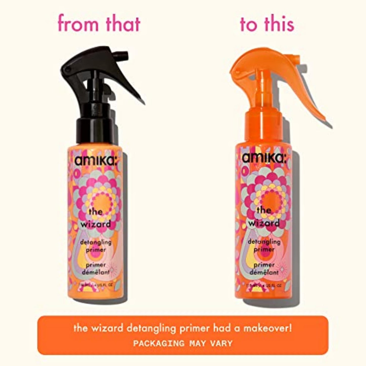 amika the wizard detangling primer, 118ml