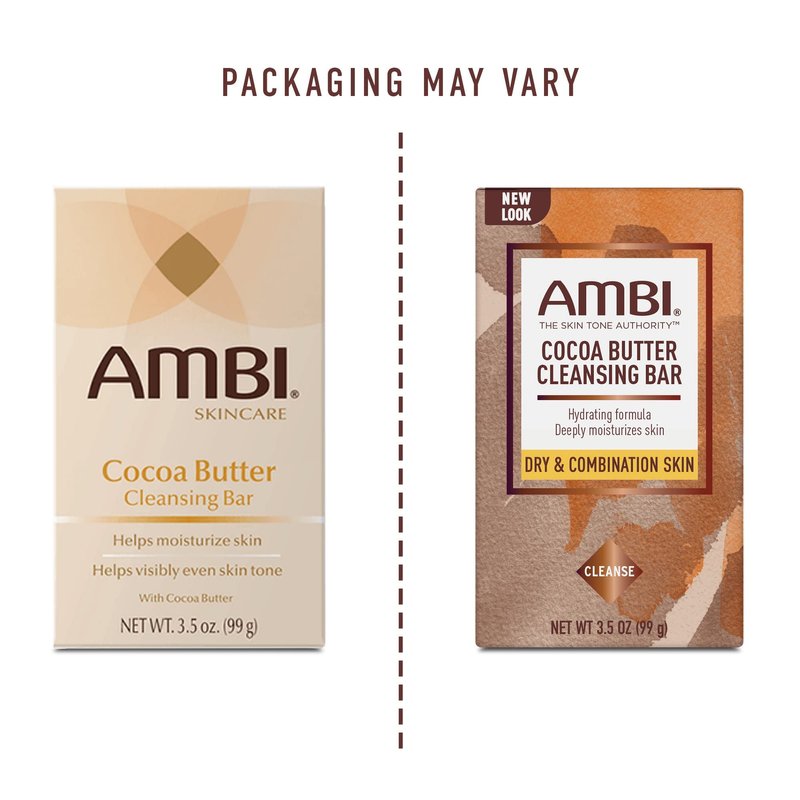 Ambi Cocoa Butter Cleansing Bar 3.5 oz (Pack of 4)