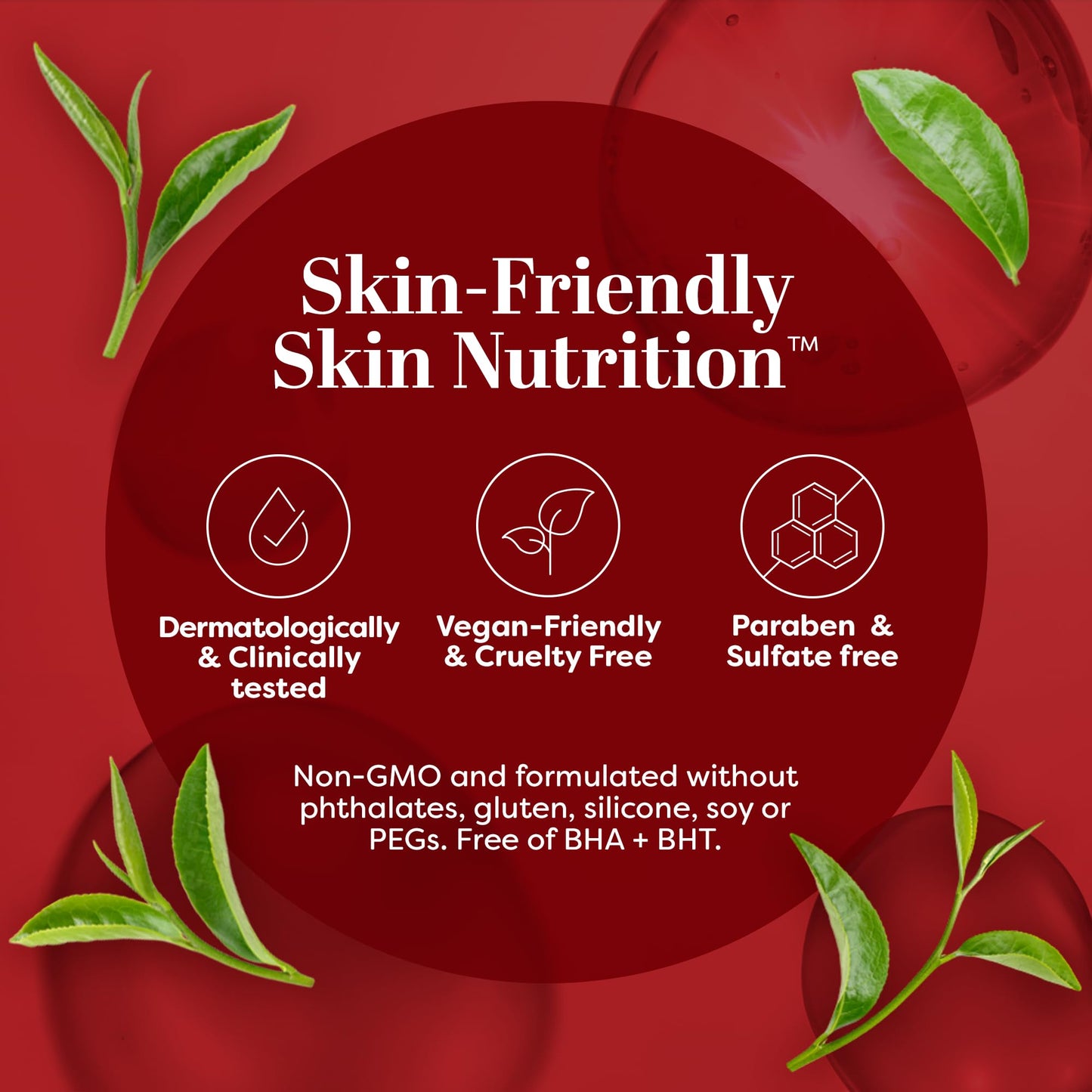 TruSkin Caffeine Face & Eye Serum - Energizing 5% Caffeine Serum with EGCG Niacinamide Matcha and Ginseng - Improve Look of Under Eye Dark Circles and Puffiness, 1 fl oz