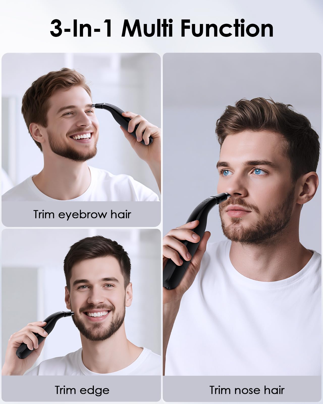 Upgraded Nose Hair Trimmer Replacement Heads for O Blade - Compatible with Oblade QP2834 QP2724 QP2520/30, QP2620/30, and Pro Series - Quick & Effortless Trimming, Painless Hair Removal