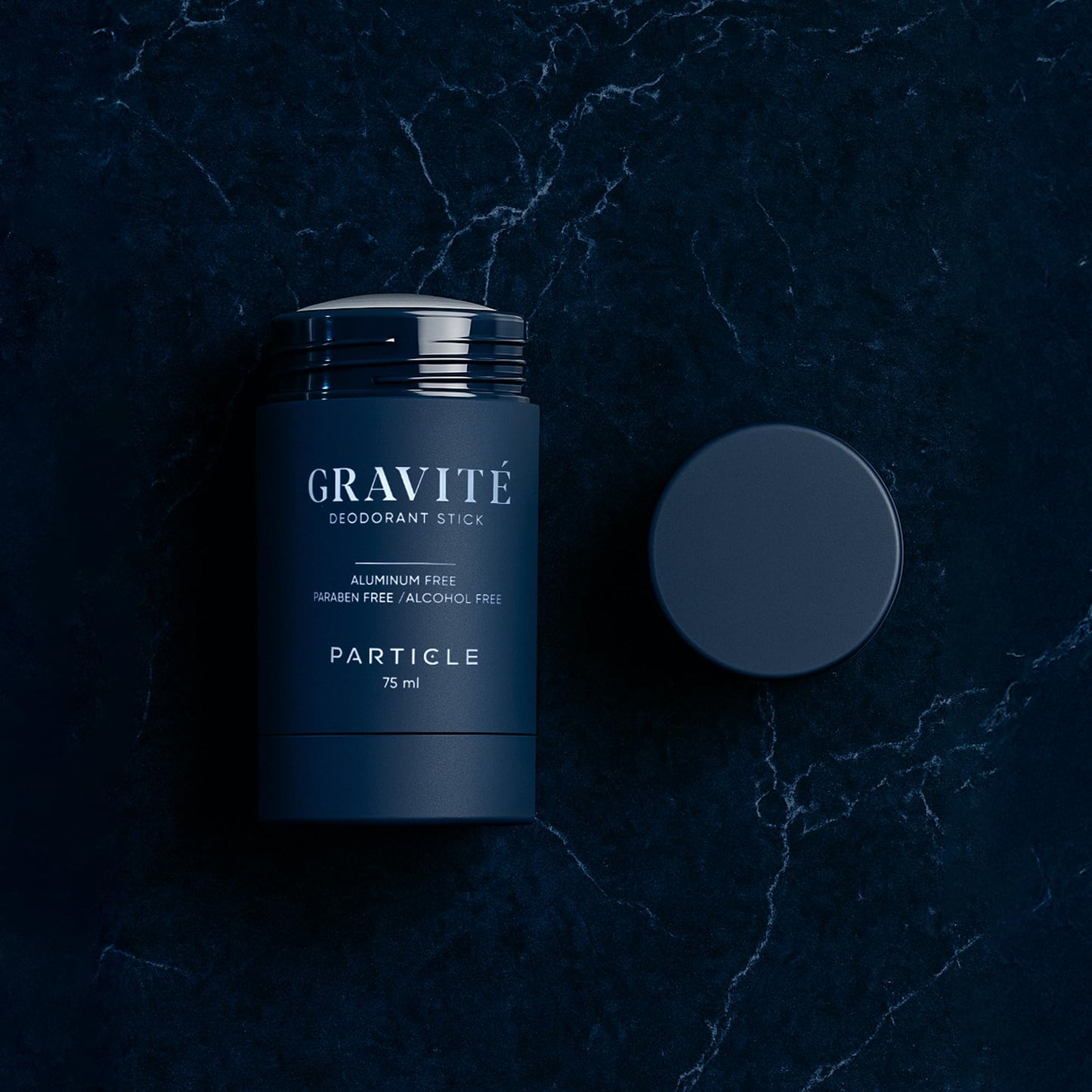 Gravité Deodorant for Men – Aluminum and Paraben Free, Fresh & Invigorating Scent with Bergamot, Grapefruit, Rosemary, Cashmere Wood & Vetiver – Long-Lasting Deodorant Inspired by Gravité Cologne 75ml