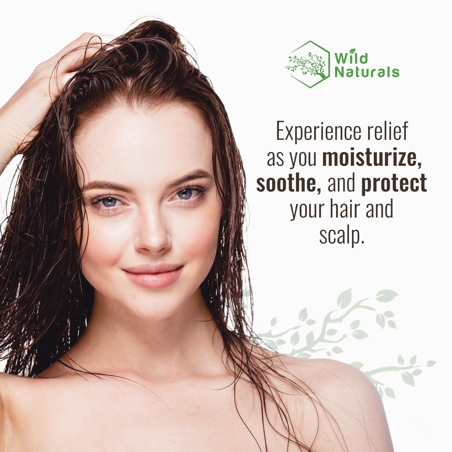 Natural Hydrating Conditioner for Dry & Itchy Scalp - Sulfate Free Dandruff Moisturizing Conditioner with Aloe Vera & Manuka Honey - for Oily Hair & Curly hair - Help Hair Growth with Coconut Oil