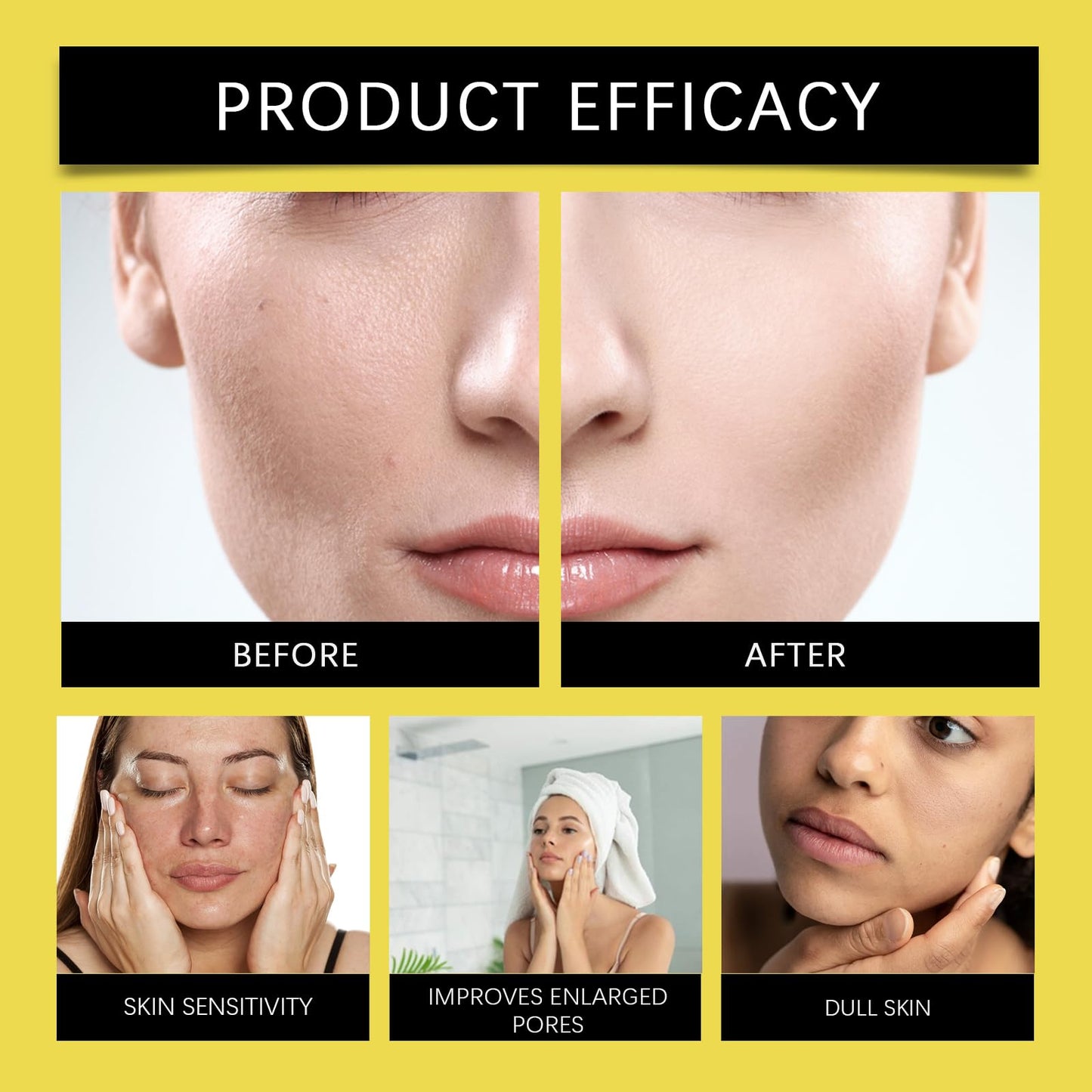 Collagen Facial Serum Capsules, Anti Aging Firming Capsules with Hyaluronic Acid & Vitamin E, Skin Rejuvenation & Sensitive Skin Travel Capsule Serum for Face & Neck