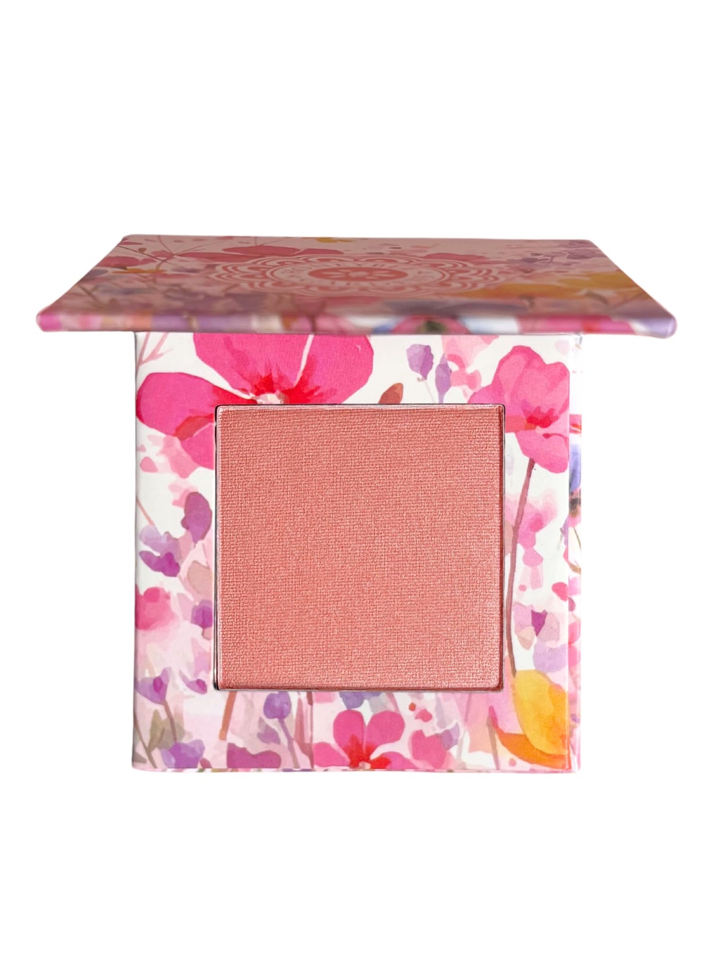 Honeybee Gardens Wildflower Blooming Blush, Vegan Pressed Powder, Natural Botanical Formula, 0.14oz (Primrose)