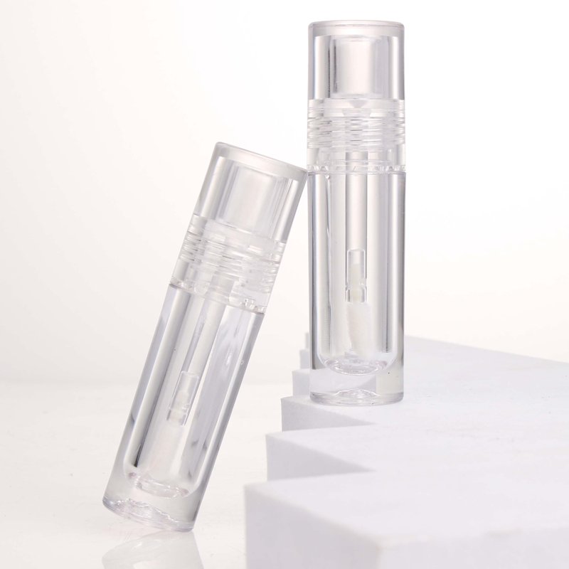 COSIDEA 30pcs 2.5ml Round Clear empty lip gloss tubes bulk with wand lipgloss bottle containers wholesale
