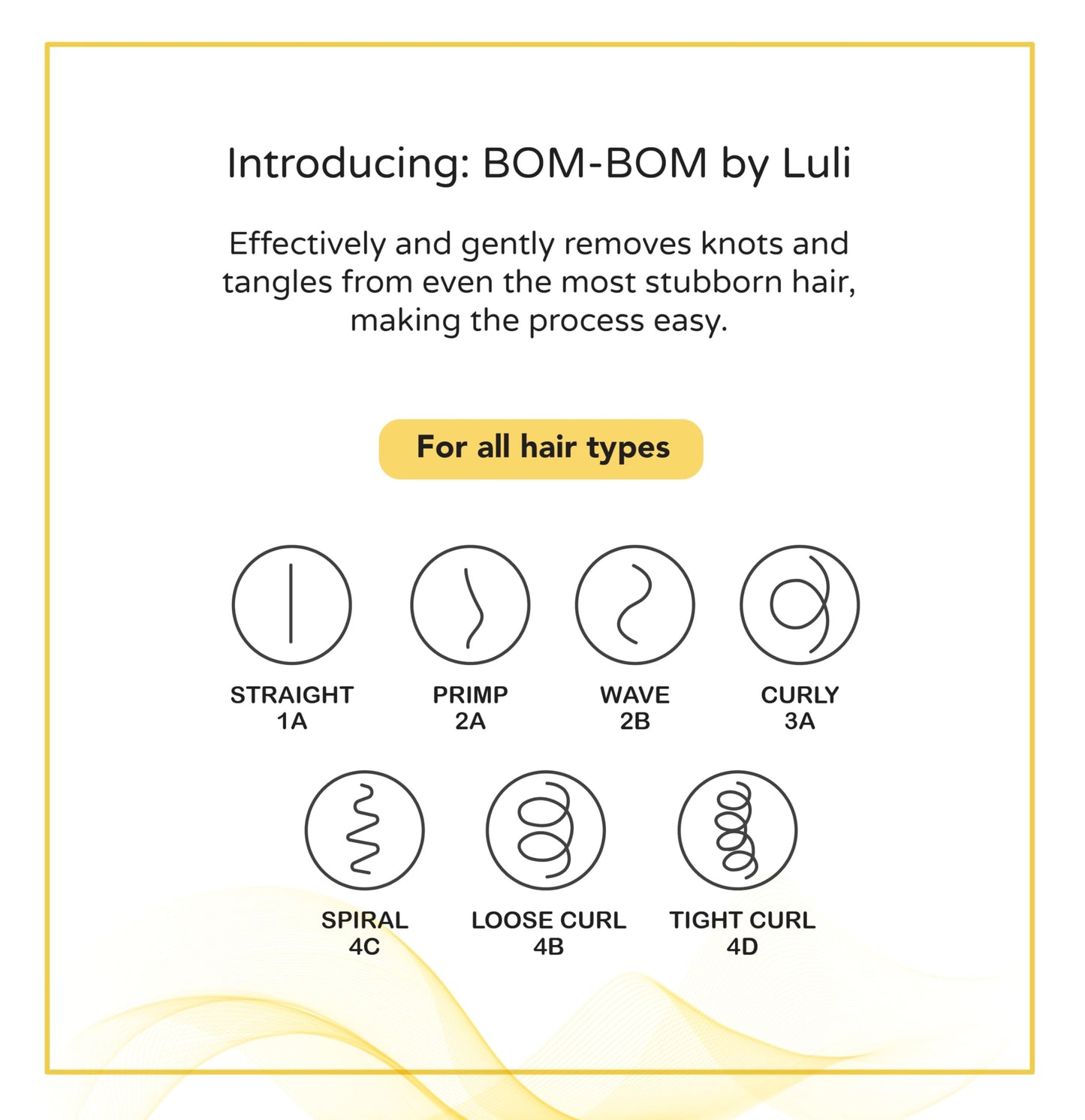 BOM BOM Wet And Dry Vented Detangling Hair Brush For All Hair Types, Light Weight Hairbrush, Scalp Massage, Pain Free,BOM BOM Hairbrush 2 Units Kit