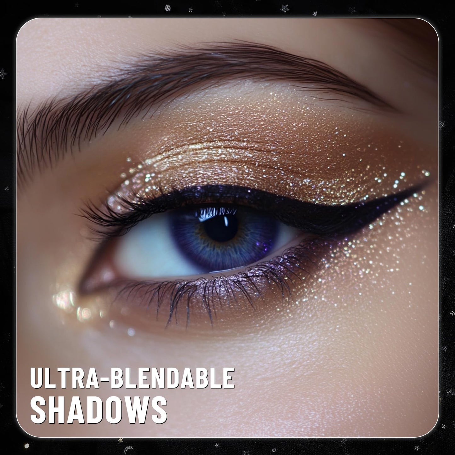 Baked Eyeshadow Makeup Palette - 16 Pigmented Soft Neutrals, Taupe Earth Tones & Smoky Shades with Glitter, Matte & Metallic Finishes, Long-Wear Blendable Eye Shadow Make Up Pallet for All Skin Tones