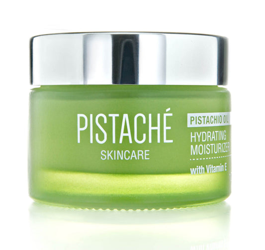 Pistaché Skincare Pistachio Oil Face Moisturizer | Hydrating & Nourishing Cream with Vitamin E & Antioxidants for Face, Neck & Chest, 1.7 oz
