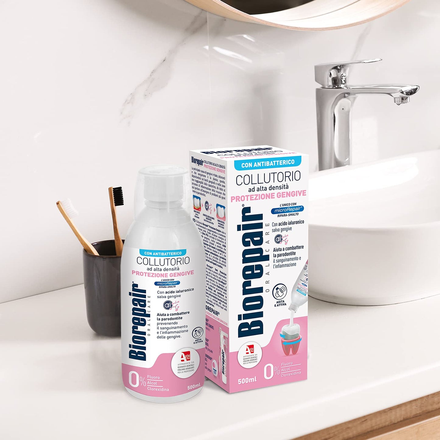 Biorepair Collutorio Gum Protection 500ml /16.91 fl.oz