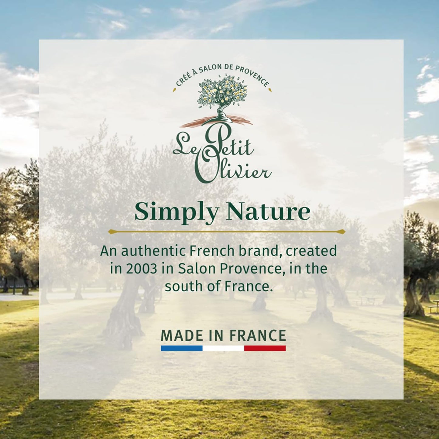 Le Petit Olivier Moisturizing Day Skin Care - Enriched with Olive Oil - Soothes and Hydrates Skin - Made with Natural Origin Ingredients - Silicone Free - Normal to Dry Skin - 1.6 oz Moisturizer