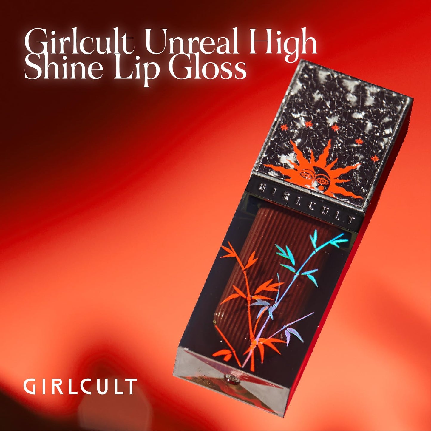 GIRLCULT Glass Shine Lip Gloss – Non-Sticky Hydrating Lip Gloss with High-Shine Finish, Lightweight Moisturizing Formula, Buildable Sheer Color for Plump Lips (J79)