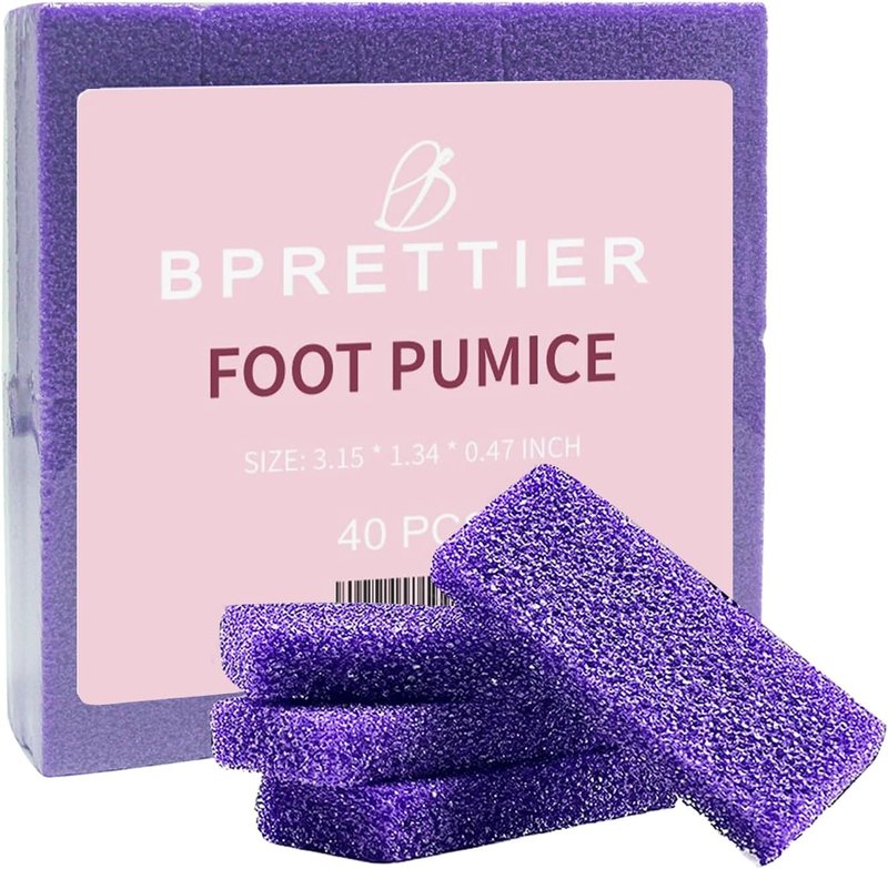Pedicure Foot Spa Kit - Foot Scrubber & Dead Skin Remover for Smooth Feet | Includes Foot Soap