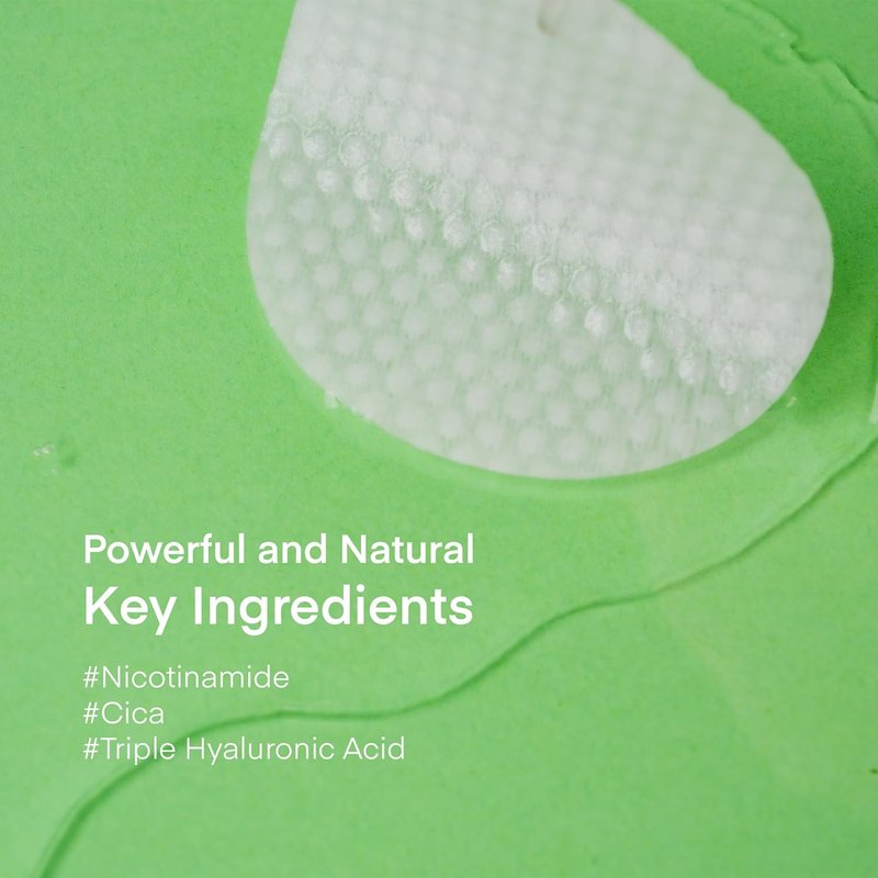 Niacinamide & Hyaluronic Acid Serum Pads - Brightening, Soothing Toner for Blemish-Prone Skin | Pre-Soaked Daily Use