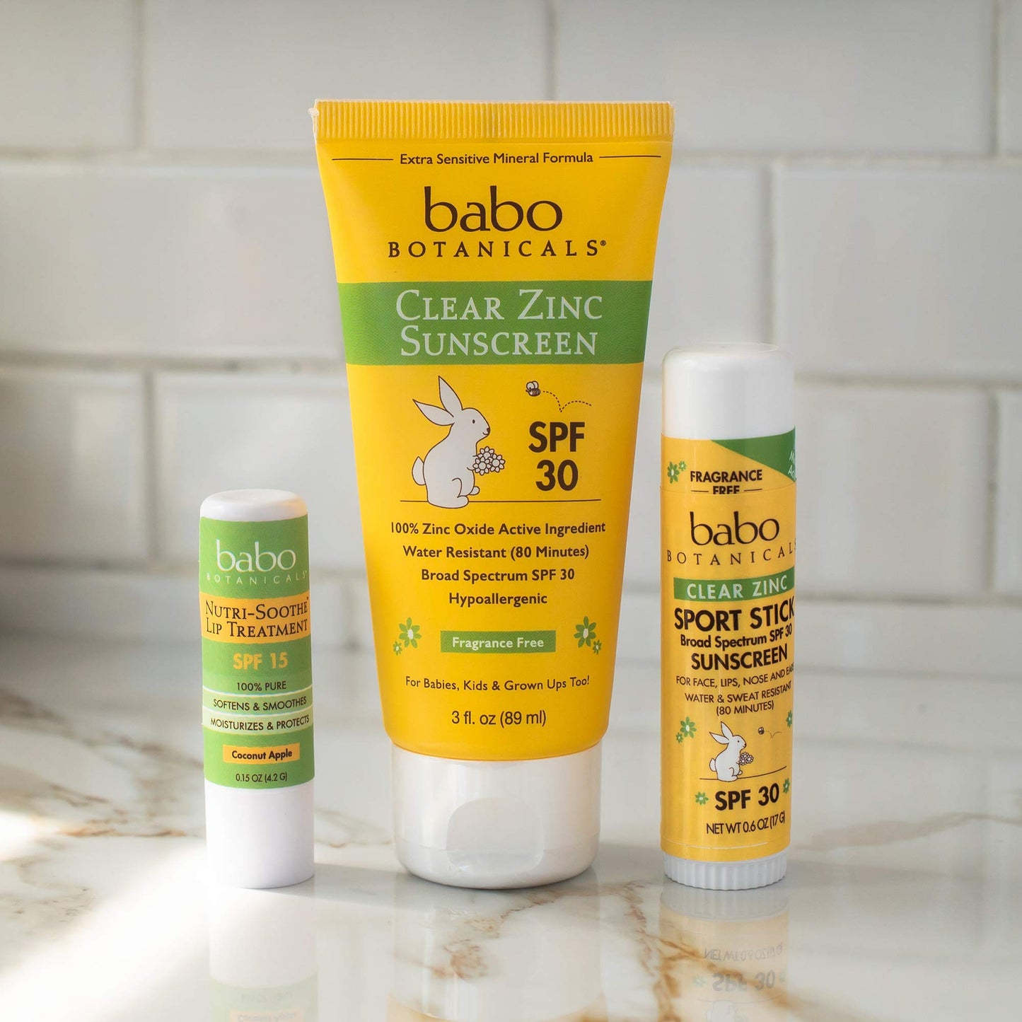 Babo Botanicals Sheer Zinc Mineral Sunscreen Lotion SPF30 - Natural Zinc Oxide - Shea Butter - Face & Body - Water Resistant - Fragrance-Free - EWG Verified - Vegan - For all ages - 2-Pack