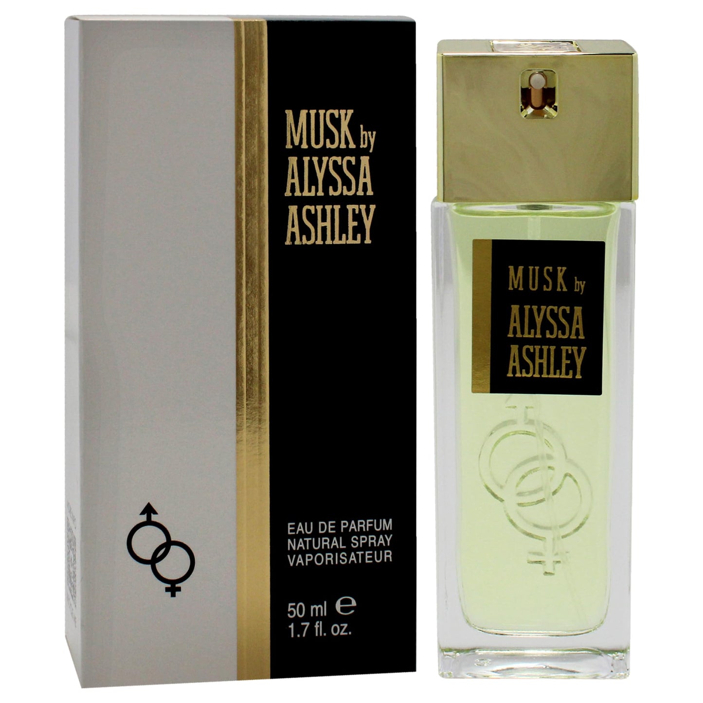 Alyssa Ashley Musk - Perfume for Men and Women with Citrus and Sicilian Bergamot - Long Lasting - Womens Fragrances - 1.7 oz EDP Spray