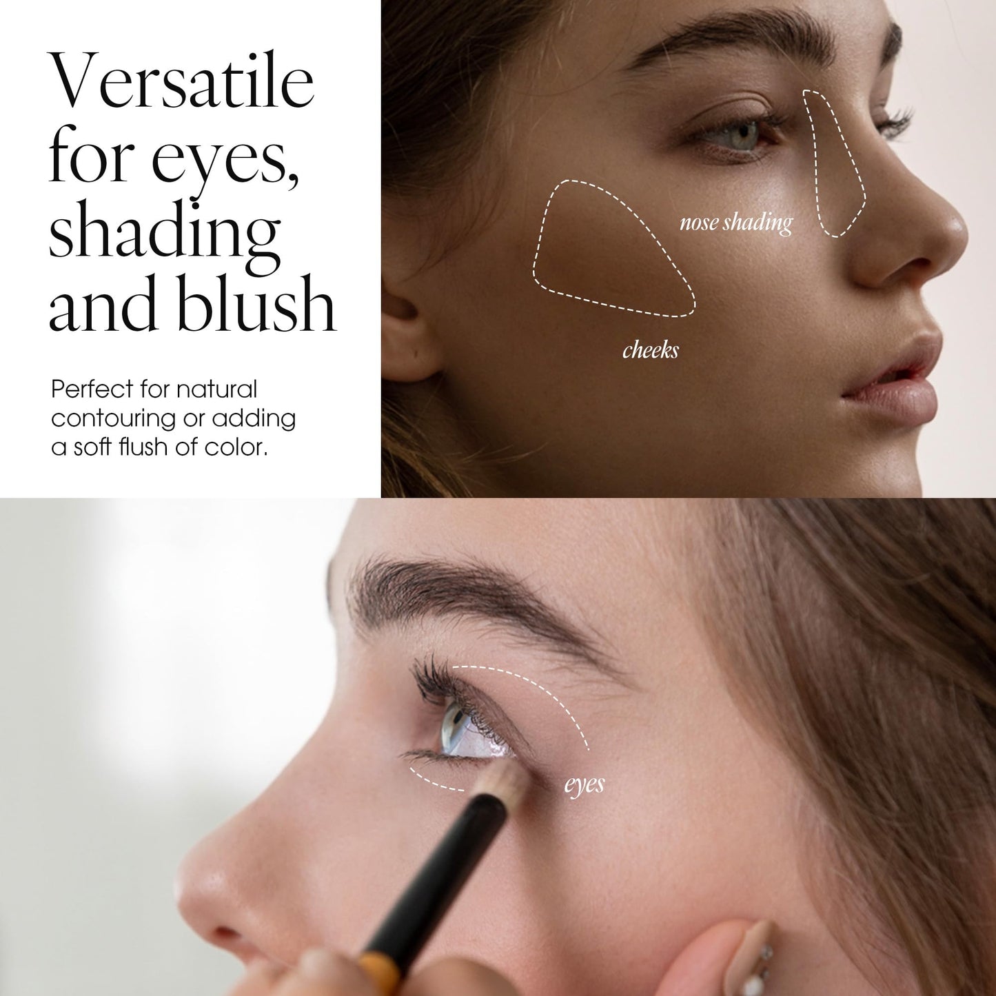 AmeliSeoul STEP BASIC 243 MACARON GRAY, Longwear Eyeshadow Single, High-Pigment Eye Shadow Compact, Smooth & Blendable Colors, Crease-free (1.7g, 0.004 oz.)