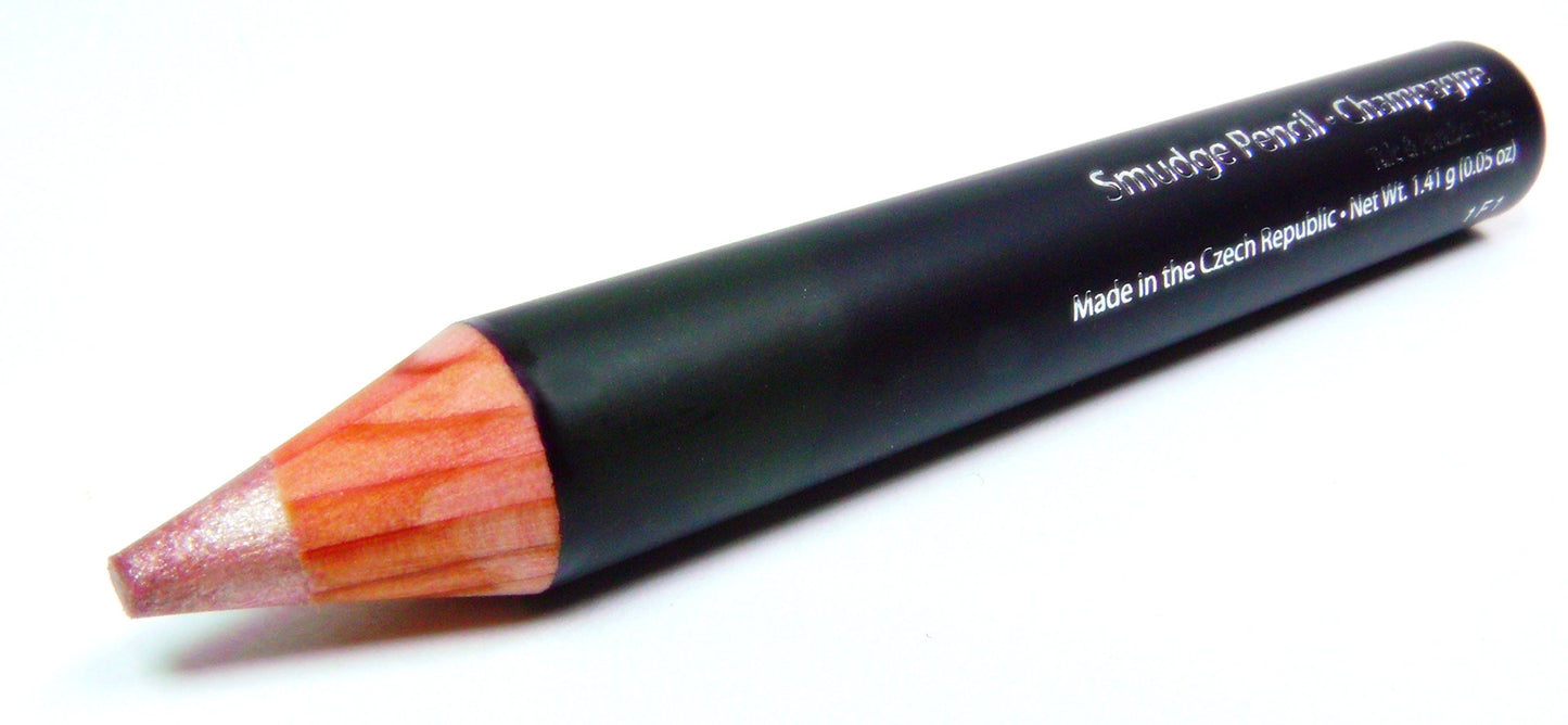 Pure Ziva Shimmering Shiny Metallic Light Pink Off White Champagne Nude Smudge Jumbo Chunky Eyeliner Eyeshadow Crayon Pencil, No Animal Testing & Cruelty Free