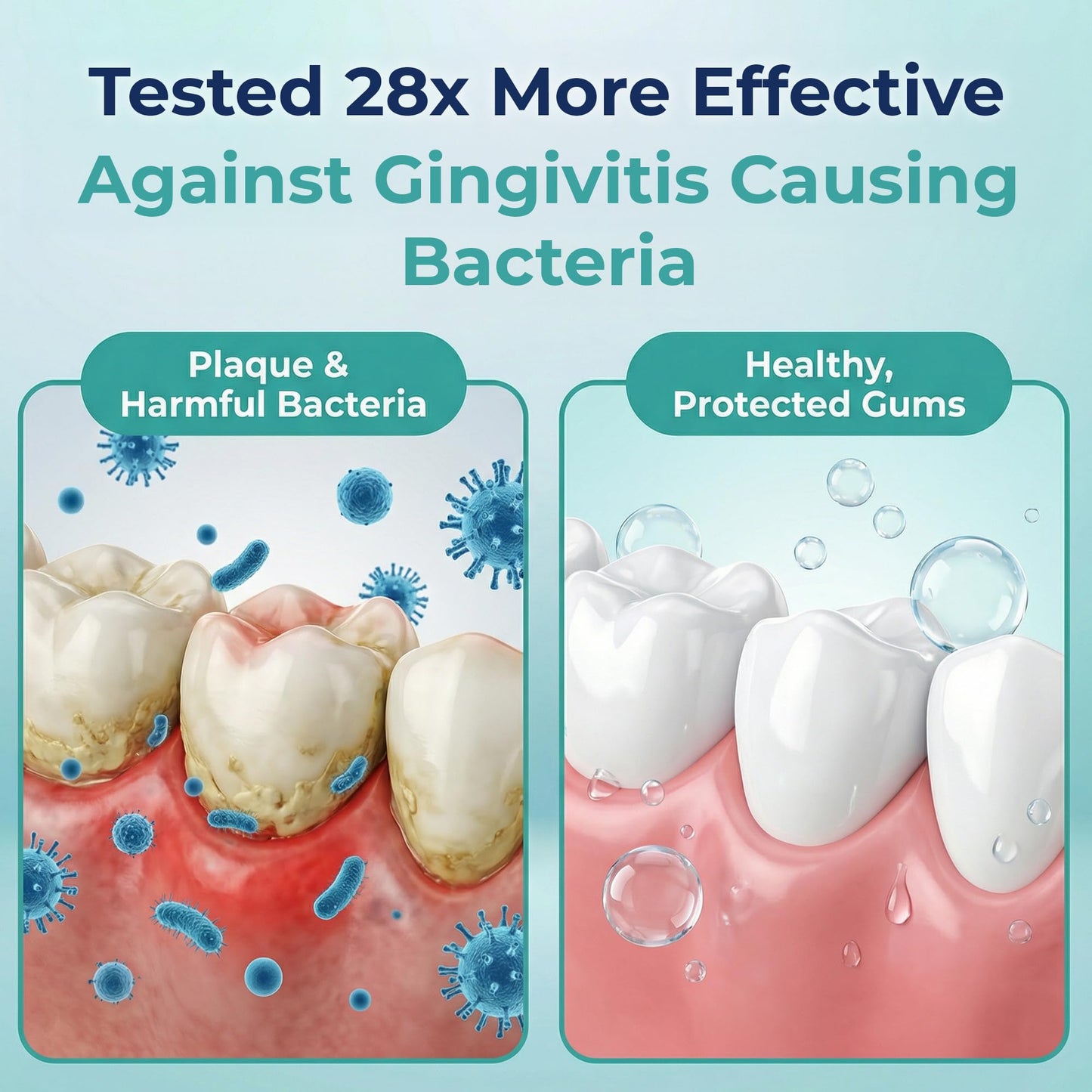 ioRinse Ultra Periodontal Rinse & Gum Mouthwash, Alcohol Free Mouth Rinse for Gum Disease, Fights Gingivitis, Plaque & Bad Breath, Bleeding Gums mouthwash with Molecular Iodine & Xylitol, 1L