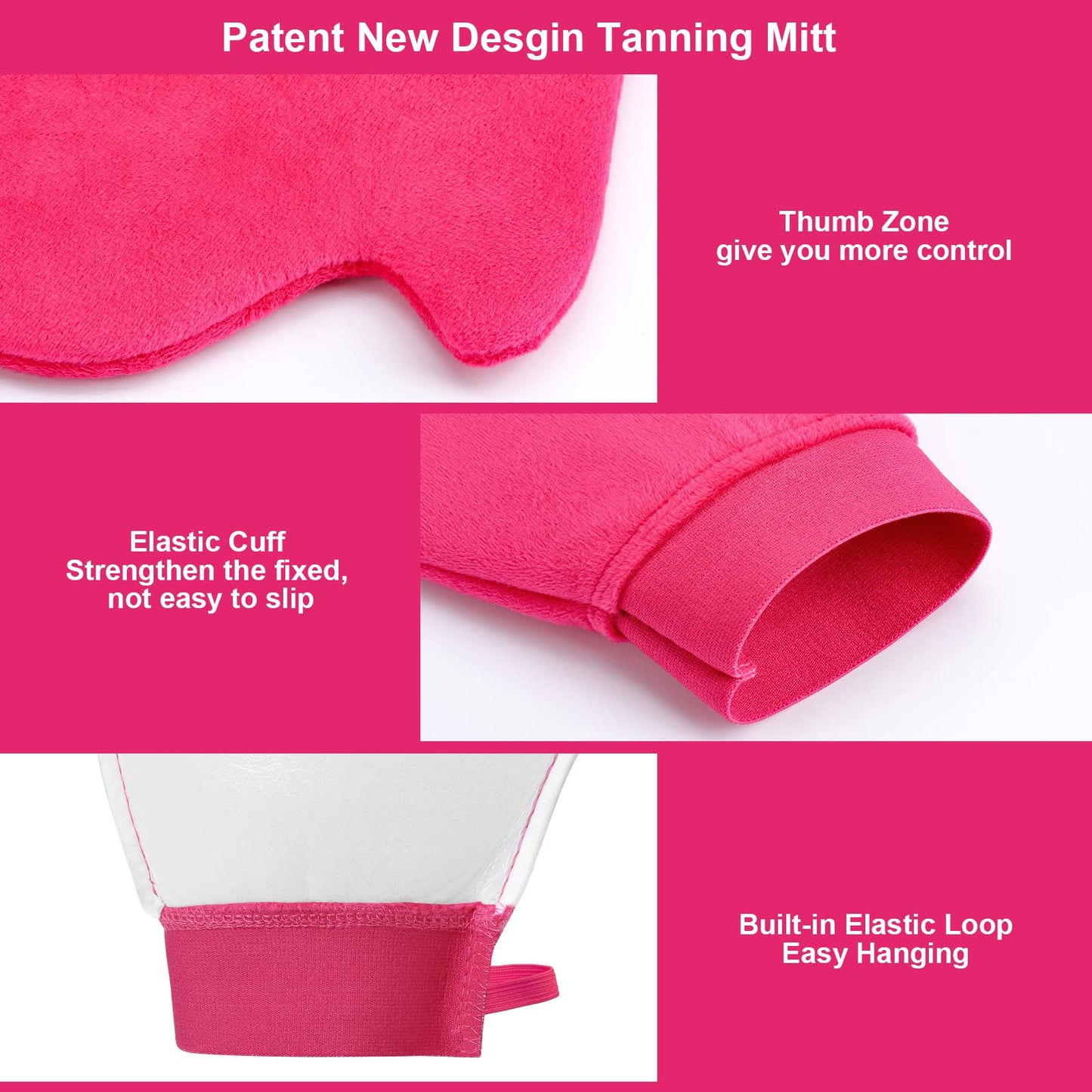 CeleCily Self Tanning Mitt Applicator Self Tanner Mitt Applicator Tanning Mitts Self Tanner Mit Self Tanning Glove For Self Tan Mitt Applicator Sunless Tanner Mitt Self Tanner Glove Self Tan Mit