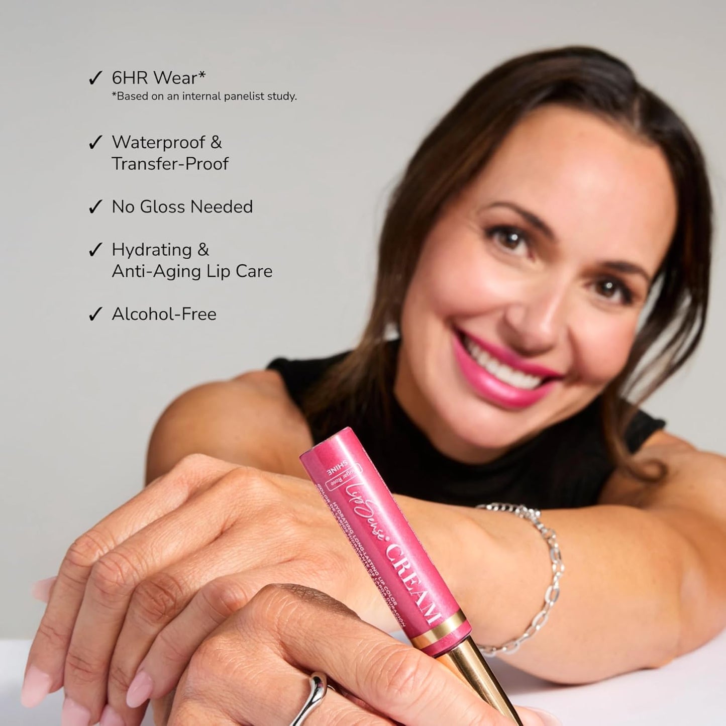 HydraMatte Liquid Lipstick - Long-Lasting Waterproof Formula | Candy Coral, 0.25 Fl Oz - Vegan & Alcohol-Free