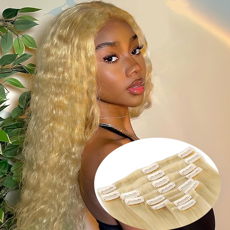 Clip in Hair Extensions Real Human Hair 120g 22inch Kinky Straight Clip ins 8pcs with 18clips Per Set Burgundy Soft Long Remy Human Hair Extensions Seamless Extensions Human Hair